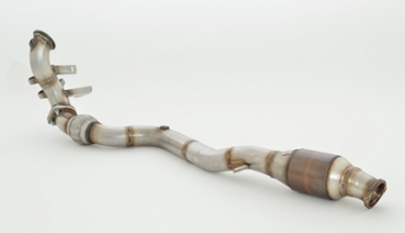 Downpipe mit HJS Sportkat Downpipe mit HJS Sportkat
