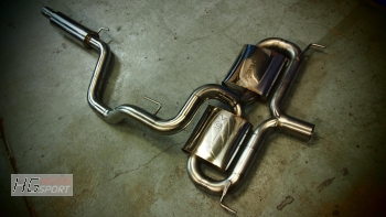 BULL-X 3" Auspuffanlage Corsa OPC