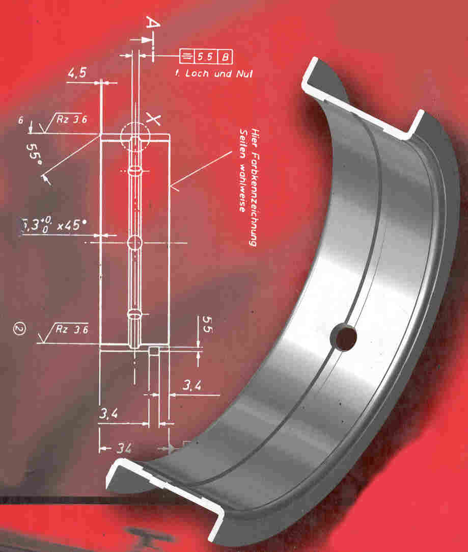 Verstärkte Pleuellager